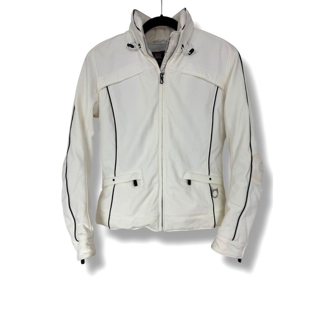 Metropolis Off-White Fitted Jacket Couloir Ski Snowboard Winter‎ Coat Size 6